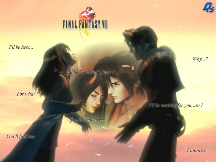 Fonds d'cran Jeux Vido Final Fantasy VIII I Promise