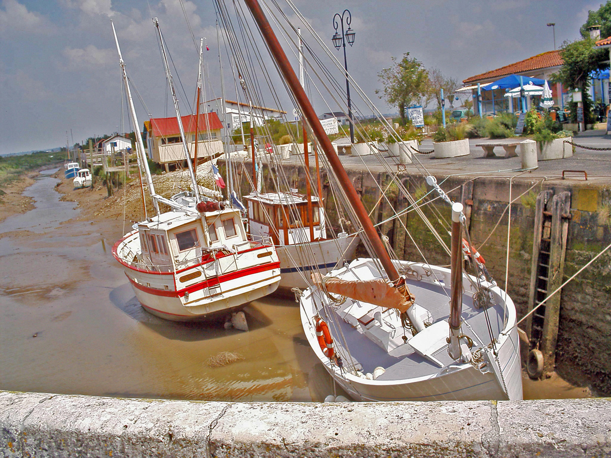 Fonds d'cran Voyages : Europe France > Poitou Charente le port de mornac