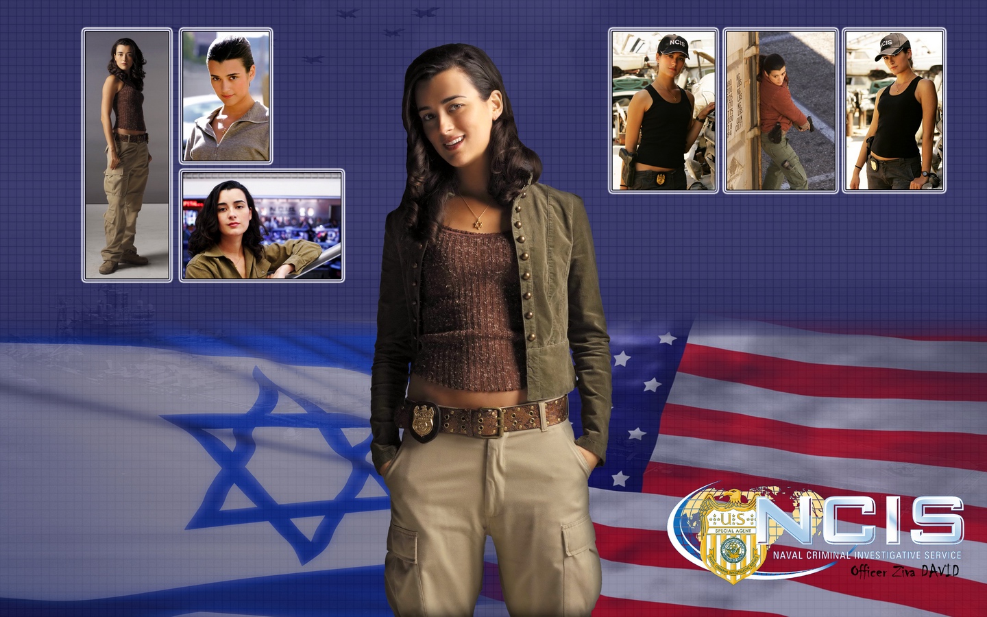 Wallpapers TV Soaps NCIS NCIS Ziva v2