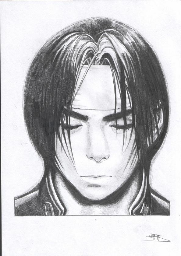 Fonds d'cran Art - Crayon Jeux Vido The King Of Fighters - Kyo