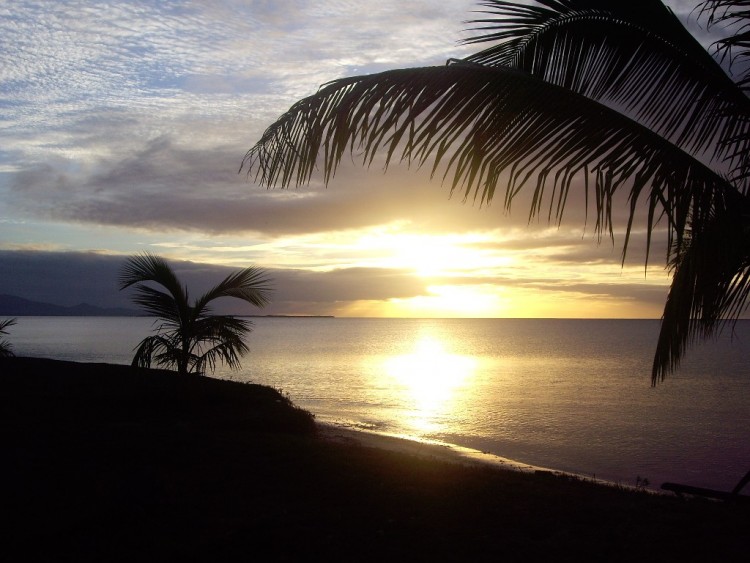 Fonds d'cran Nature Couchers et levers de Soleil  coucher de soleil en guadeloupe