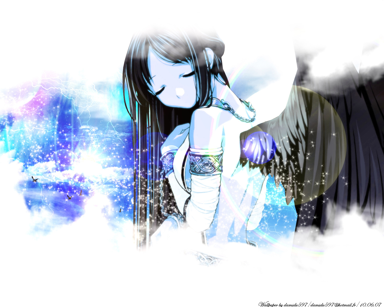 Wallpapers Manga Miscellaneous - Angels Above the sky