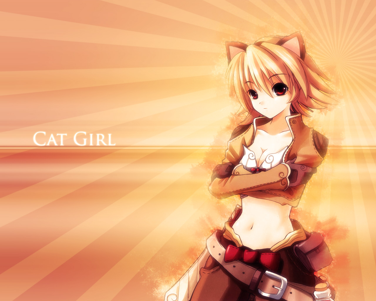 Wallpapers Manga Cats Girls Cat Girl