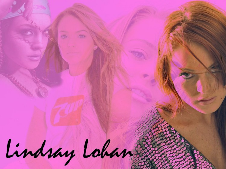 Fonds d'cran Clbrits Femme Lindsay Lohan Wallpaper N175219