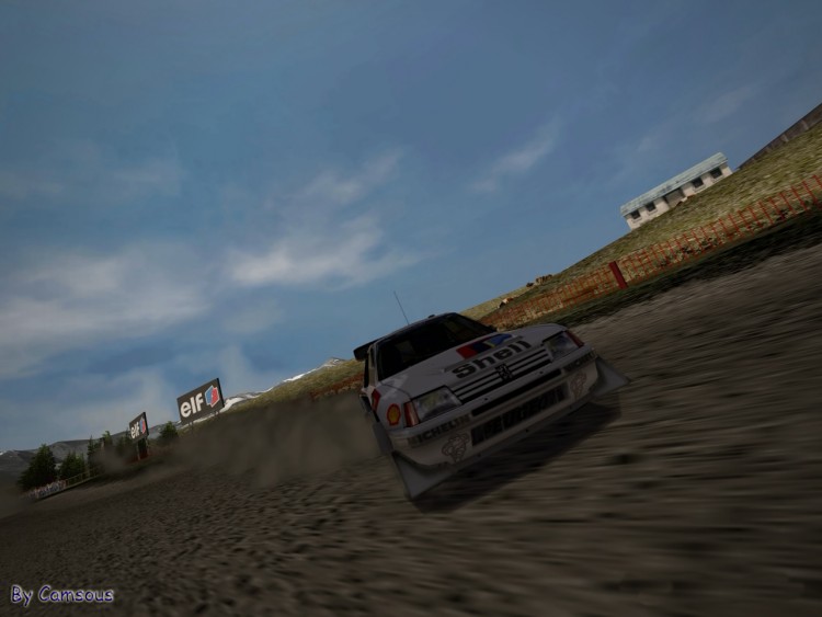 Fonds d'cran Jeux Vido Gran Turismo 4 Peugeot 205 Turbo 16 Rally Evo2