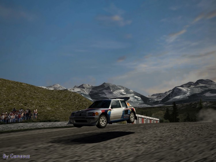 Fonds d'cran Jeux Vido Gran Turismo 4 Peugeot 205 Turbo 16 Evo 2 Rally Car