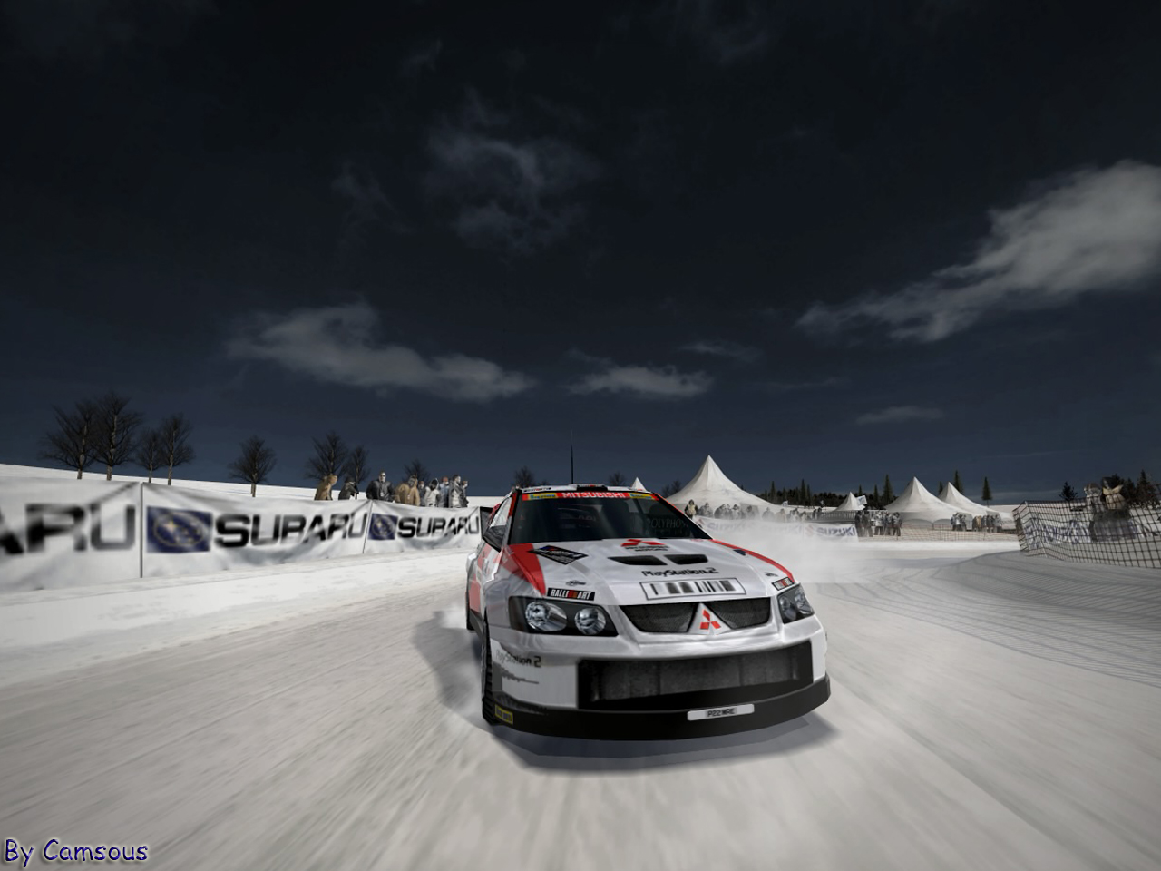 Wallpapers Video Games Gran Turismo 4 Mitsubishi Lancer Evolution VIII - Rally Car