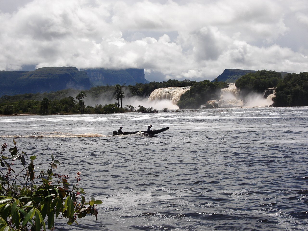 Fonds d'cran Nature Lagunes Lagune de Canaima