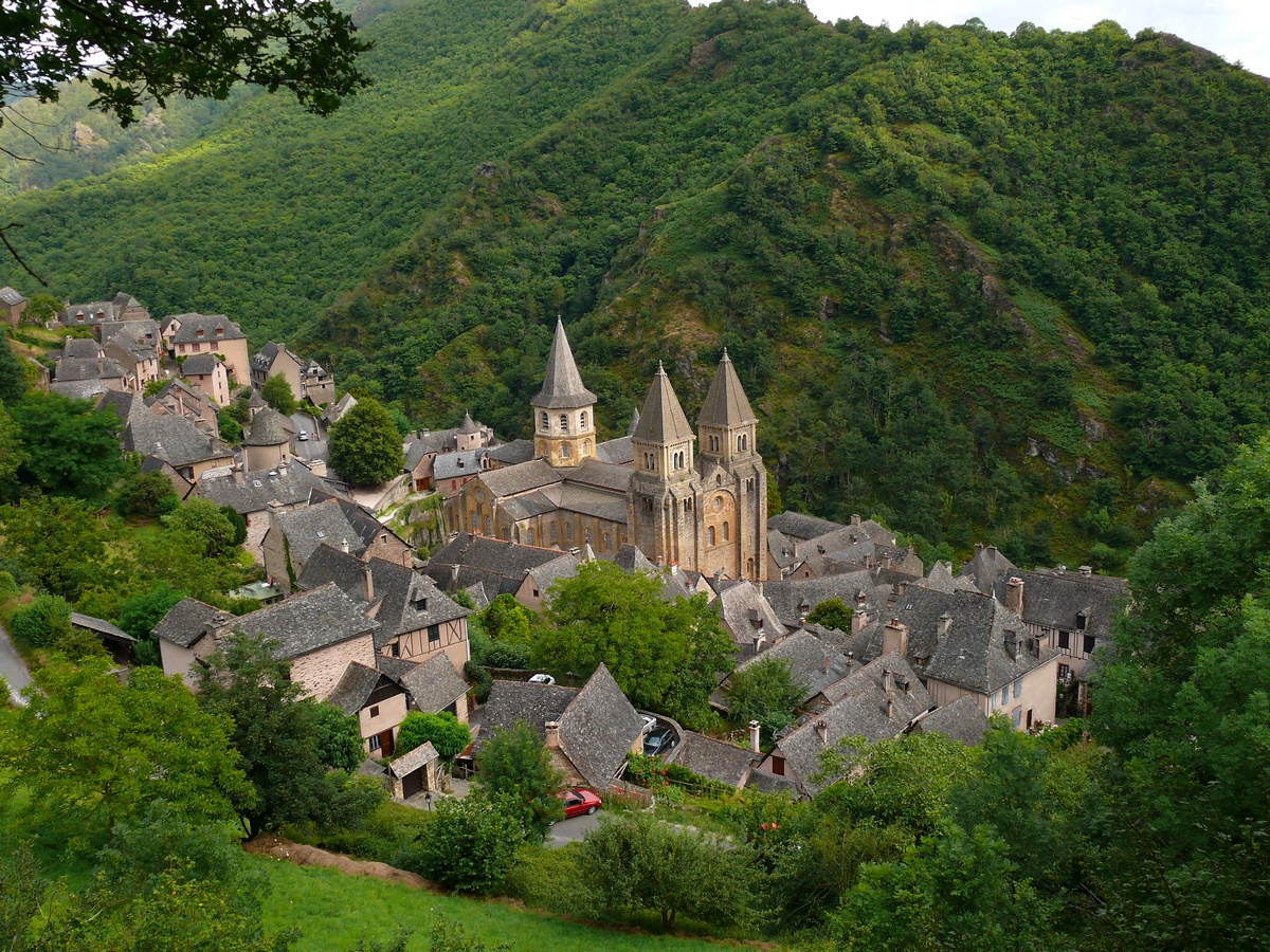 Fonds d'cran Voyages : Europe France > Languedoc-Roussillon CONQUES