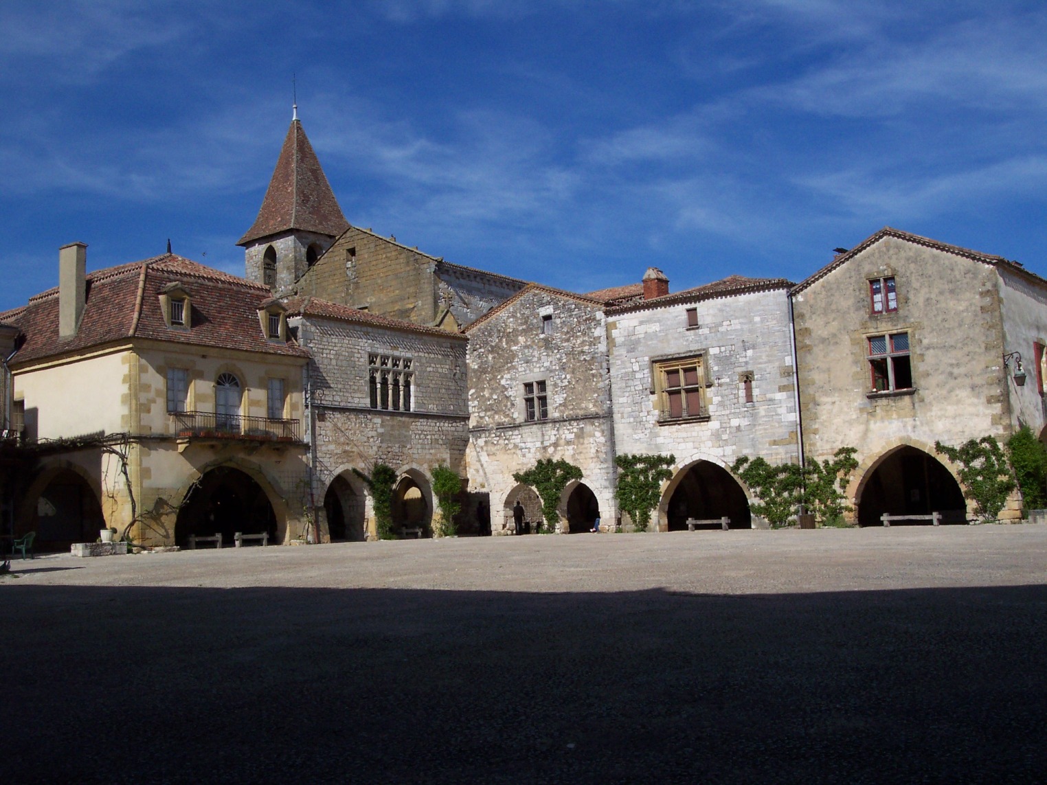 Wallpapers Constructions and architecture Houses Place de bastide