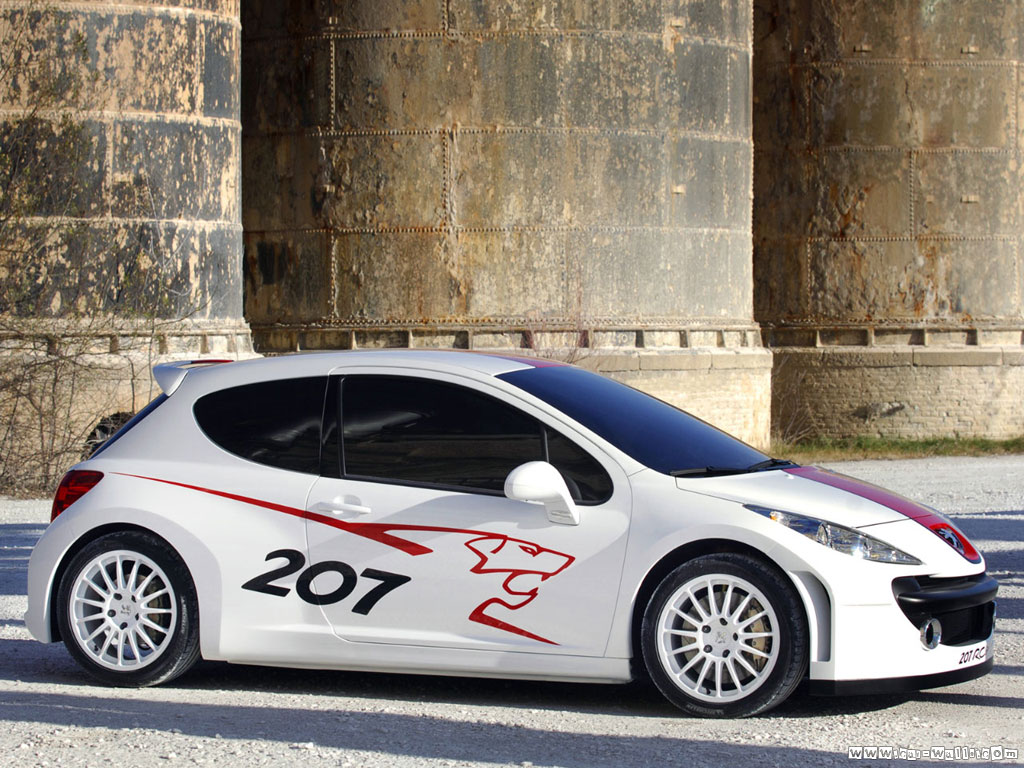 Wallpapers Cars Peugeot 207 RC