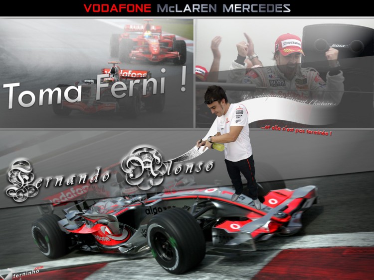 Wallpapers Sports - Leisures Formule 1 Fernando Alonso 2007