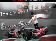 Fonds d'cran Sports - Loisirs Fernando Alonso 2007