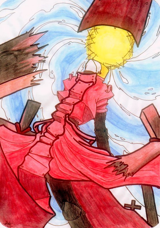 Wallpapers Art - Pencil Manga - Trigun 