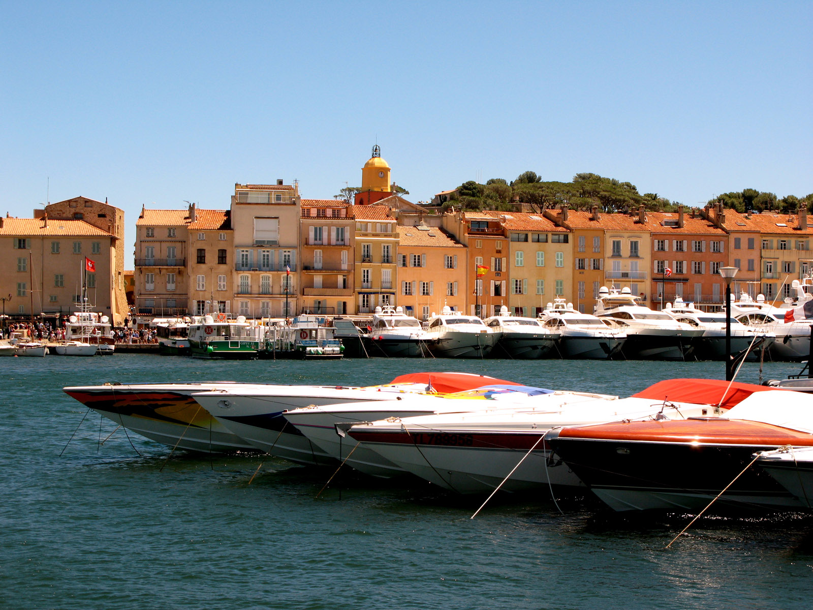 Fonds d'cran Constructions et architecture Ports - Quais Saint tropez