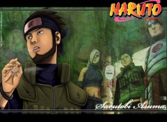 Fonds d'cran Manga Sarutobi Asuma