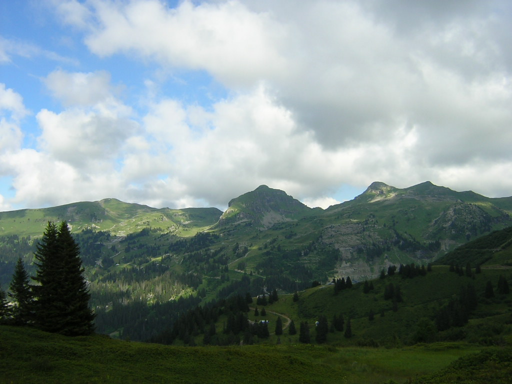 Fonds d'cran Nature Montagnes Col de Bassachaux