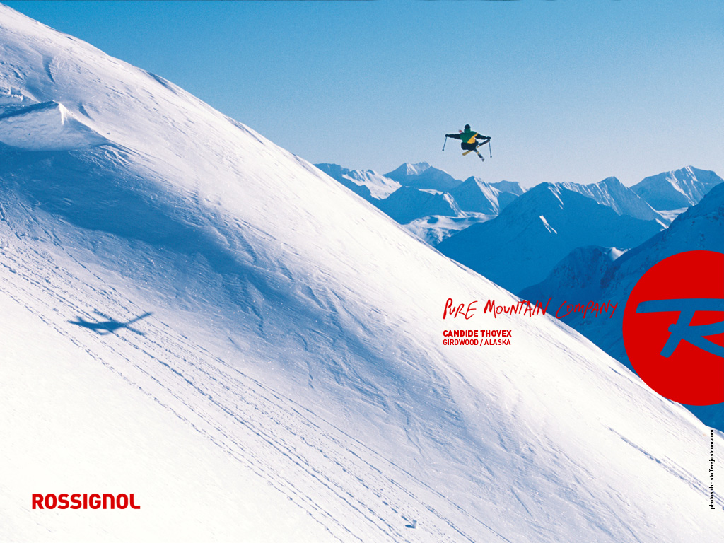 Fonds d'cran Sports - Loisirs Ski thovex en action