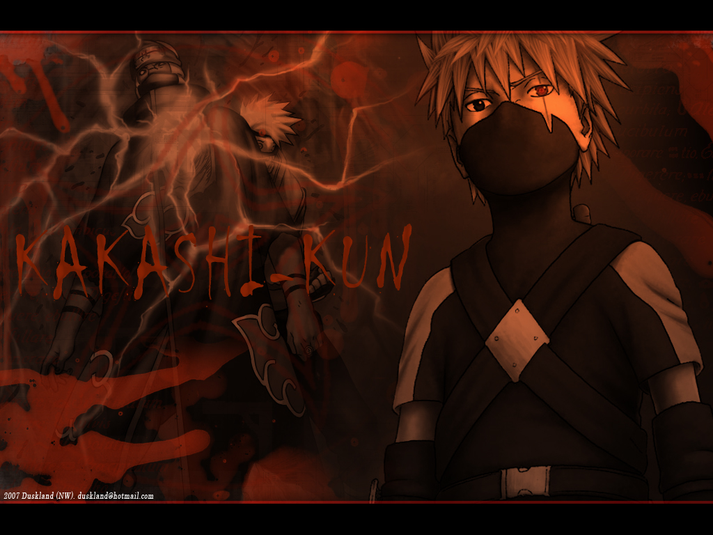 Wallpapers Manga Naruto Kakashi-Kun !