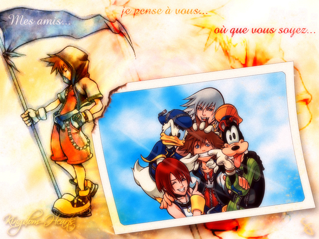 Fonds d'cran Jeux Vido Kingdom Hearts souvenir