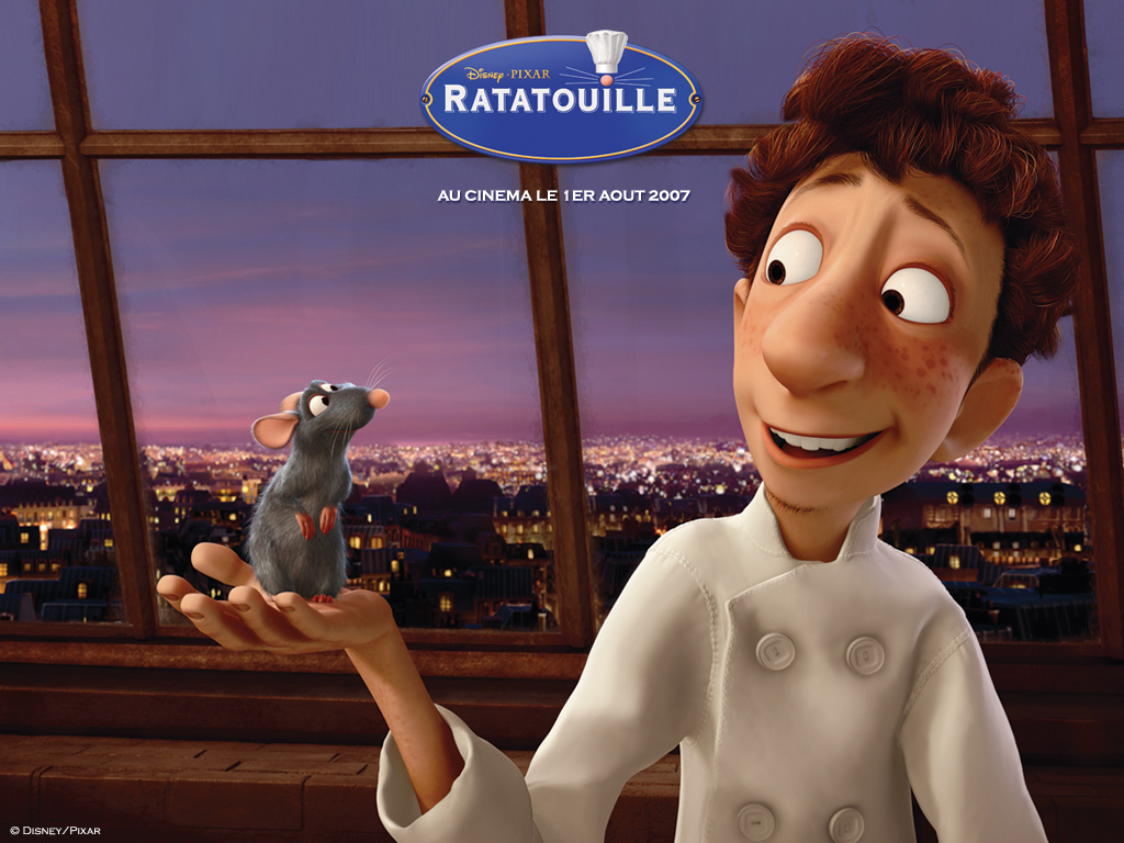 Wallpapers Cartoons Ratatouille Rmi et Linguini