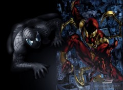 Fonds d'cran Comics et BDs Venom Spidey & Iron Spidey