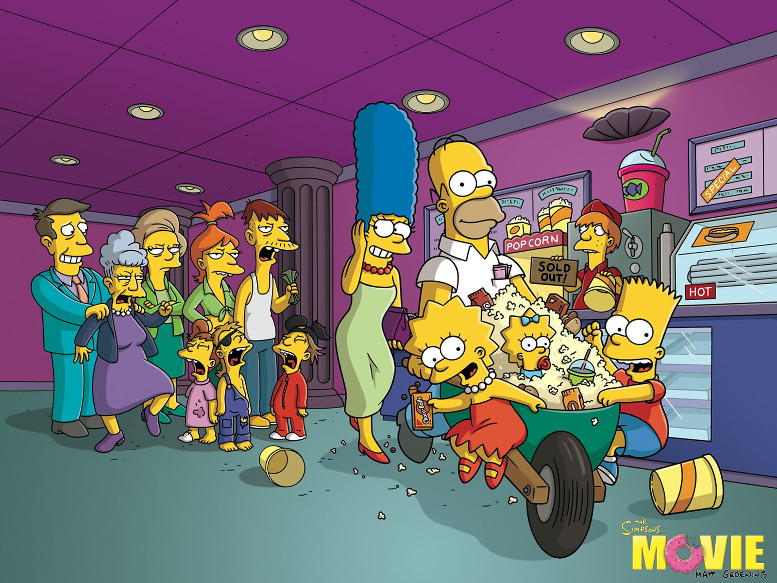 Wallpapers Cartoons The Simpsons les simpsons