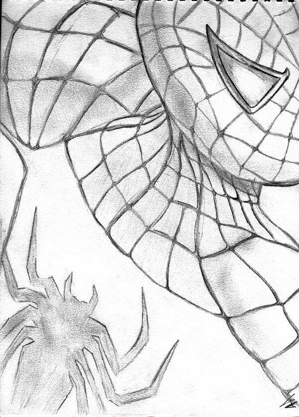 Fonds d'cran Art - Crayon BDs - Spiderman Spiderman Graphite