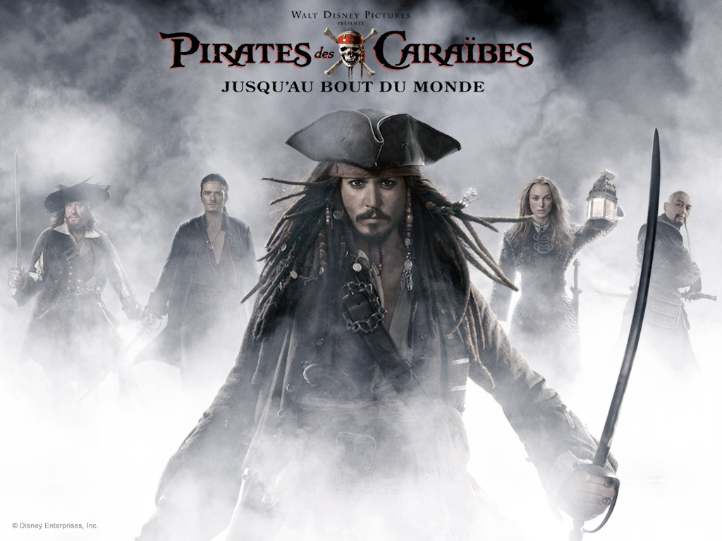 Wallpapers Movies Pirates of the Caribbean 3 - At World's End P.D.C. Jusqu'au bout du monde/Jack Sparrow