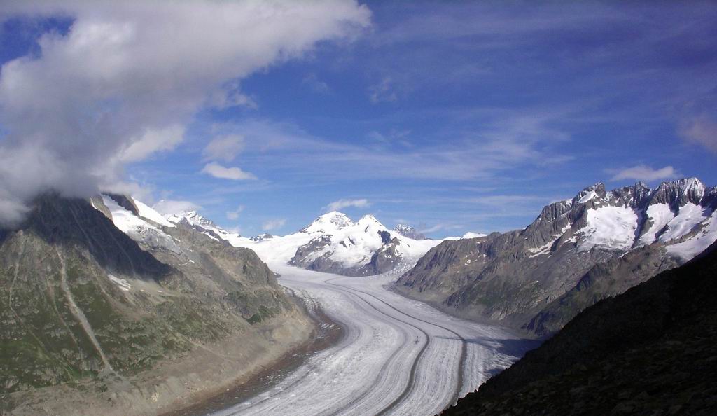 Fonds d'cran Nature Montagnes Glacier d'Aletsch, Oberland