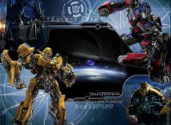 Fonds d'cran Cinma Optimus et Bumblebee