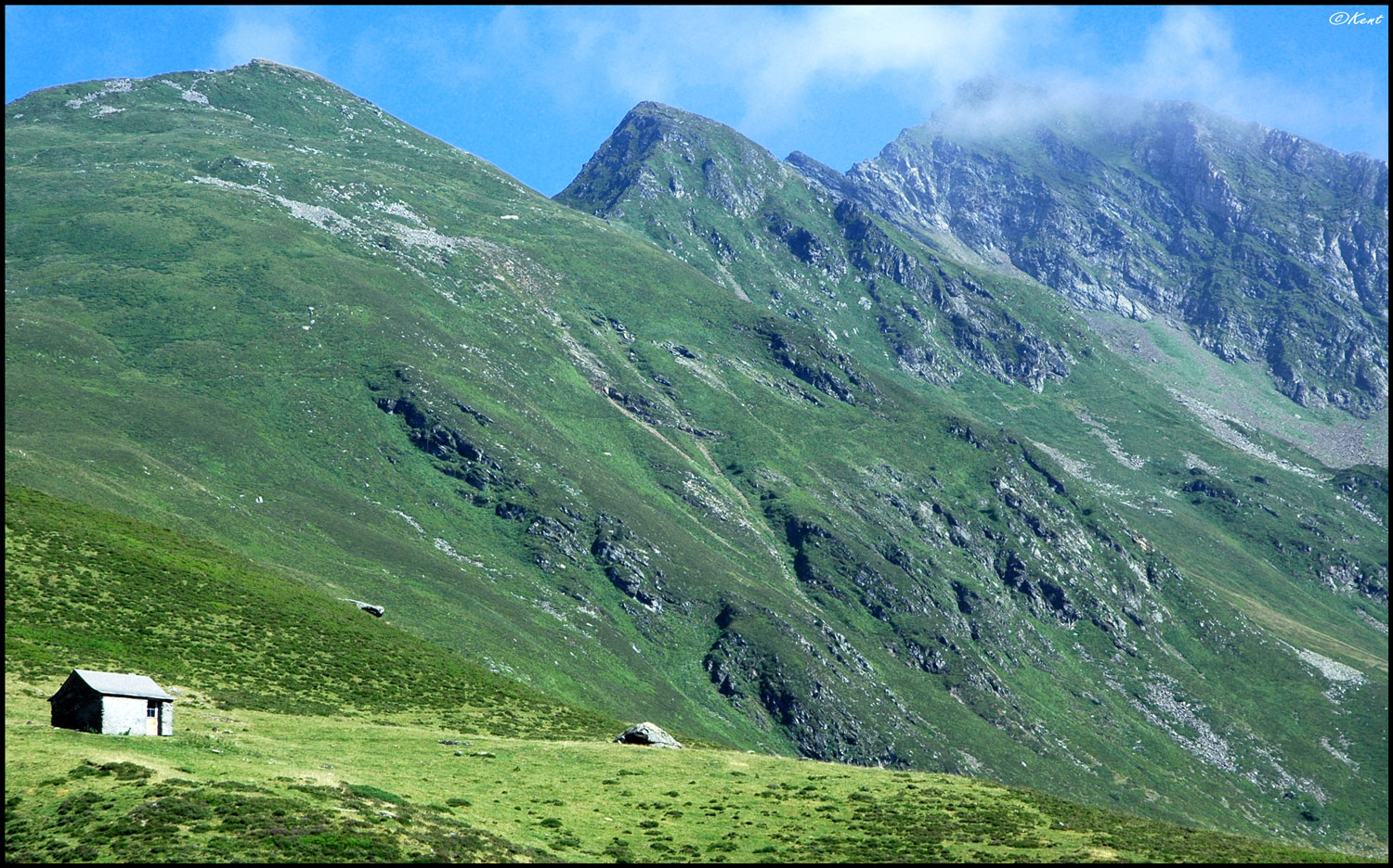 Fonds d'cran Voyages : Europe France > Hautes-Pyrnes Lac d'Isaby