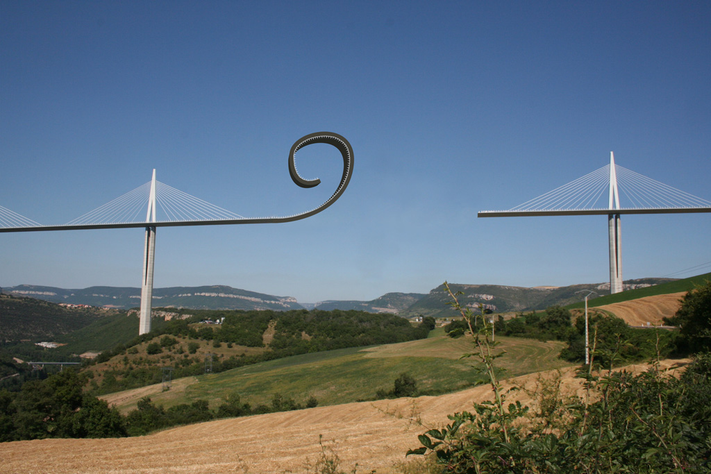 Fonds d'cran Humour Divers Viaduc en grve