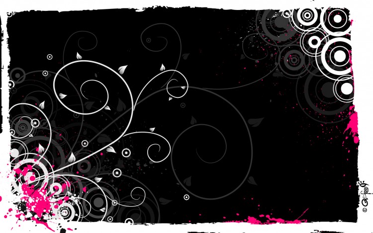 Wallpapers Digital Art Compositions 2D taches d'encre