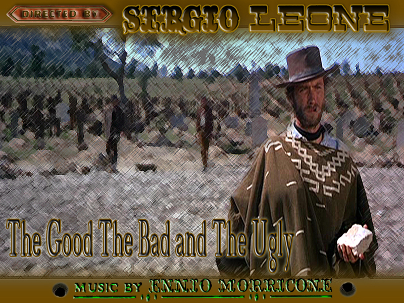 Fonds d'cran Cinma Le Bon la Brute et le Truand the good the bad the ugly