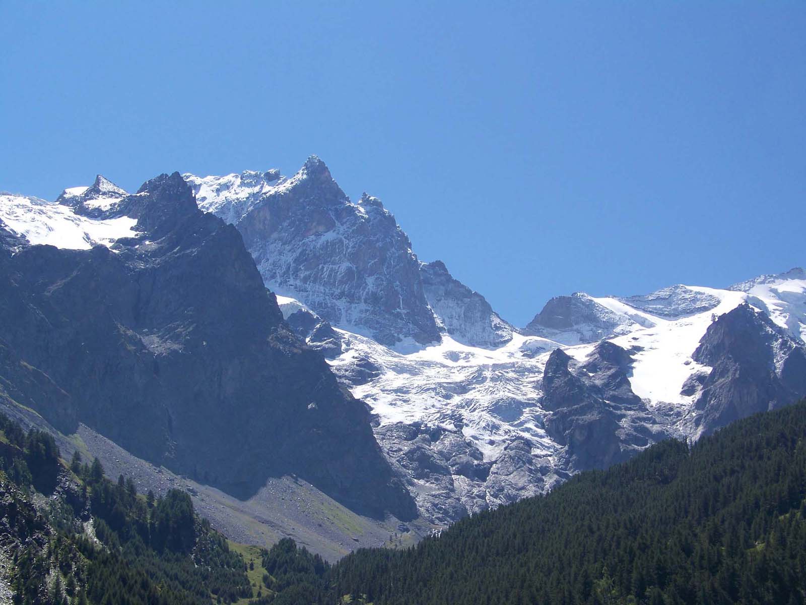 Fonds d'cran Nature Montagnes La Meije