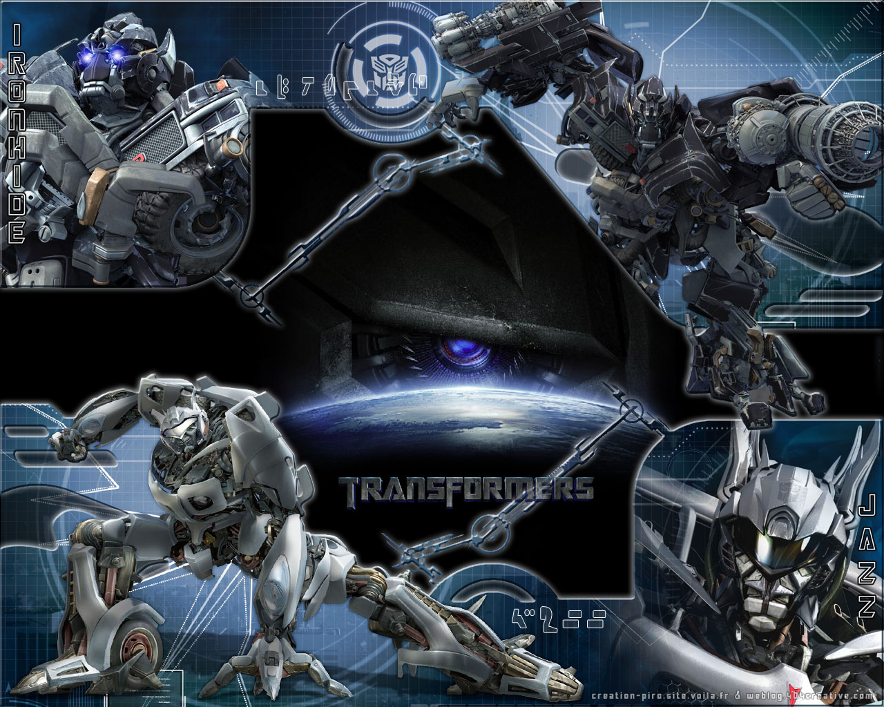 Wallpapers Movies Transformers Jazz et Ironhide