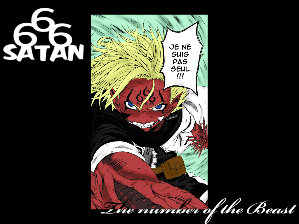 Fonds d'cran Manga 666 Satan Jio Freed