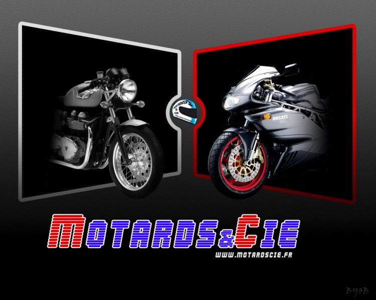 Wallpapers Brands - Advertising Websites - Misc Motards&Cie