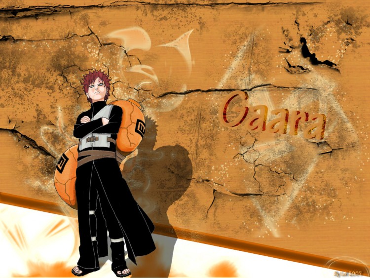 Fonds d'cran Manga Naruto Gaara v0.6