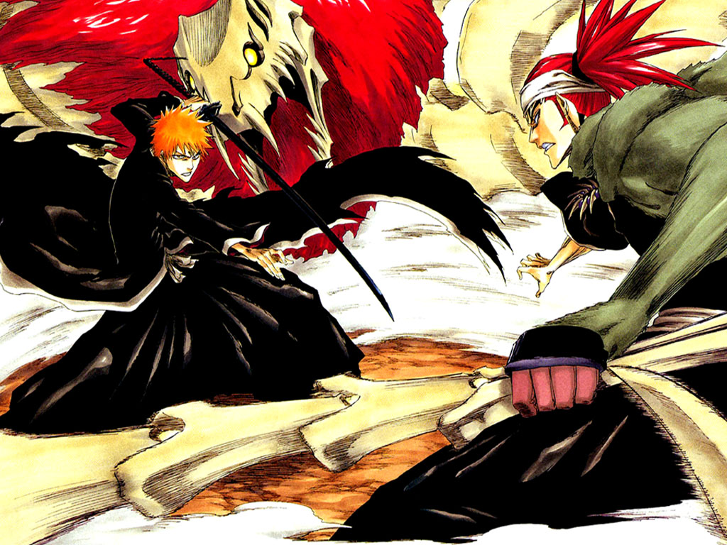 Wallpapers Manga Bleach ichigo vs renji