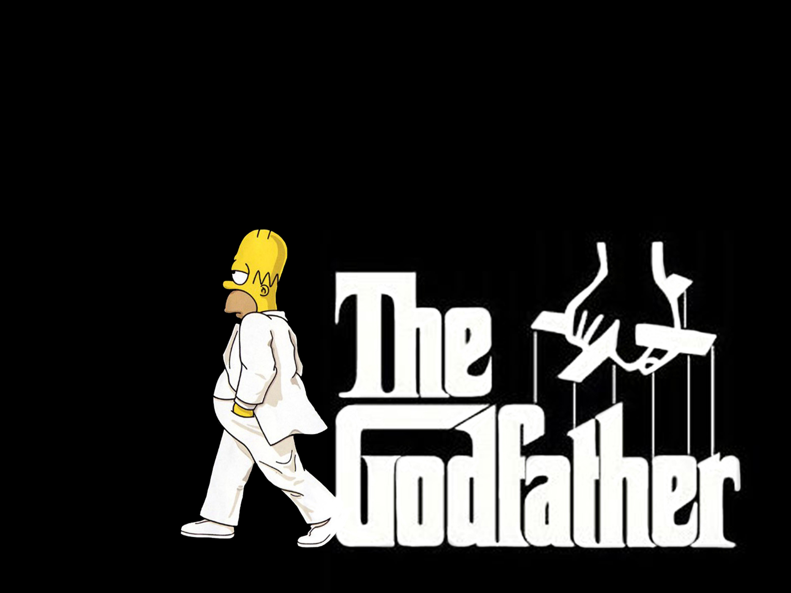 Fonds d'cran Dessins Anims Les Simpsons Da new Godfather