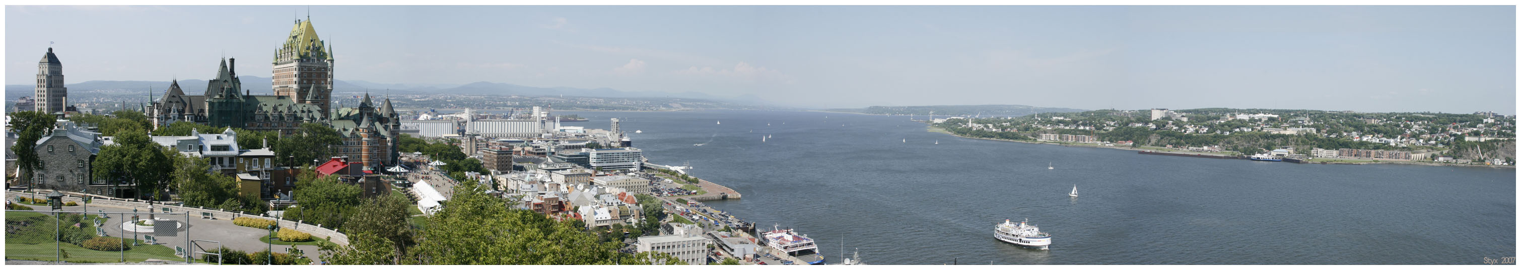 Wallpapers Trips : North America Canada > Quebec Qubec depuis sa citadelle