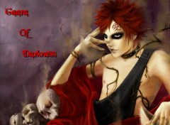 Fonds d'cran Manga Gaara Of Darkness