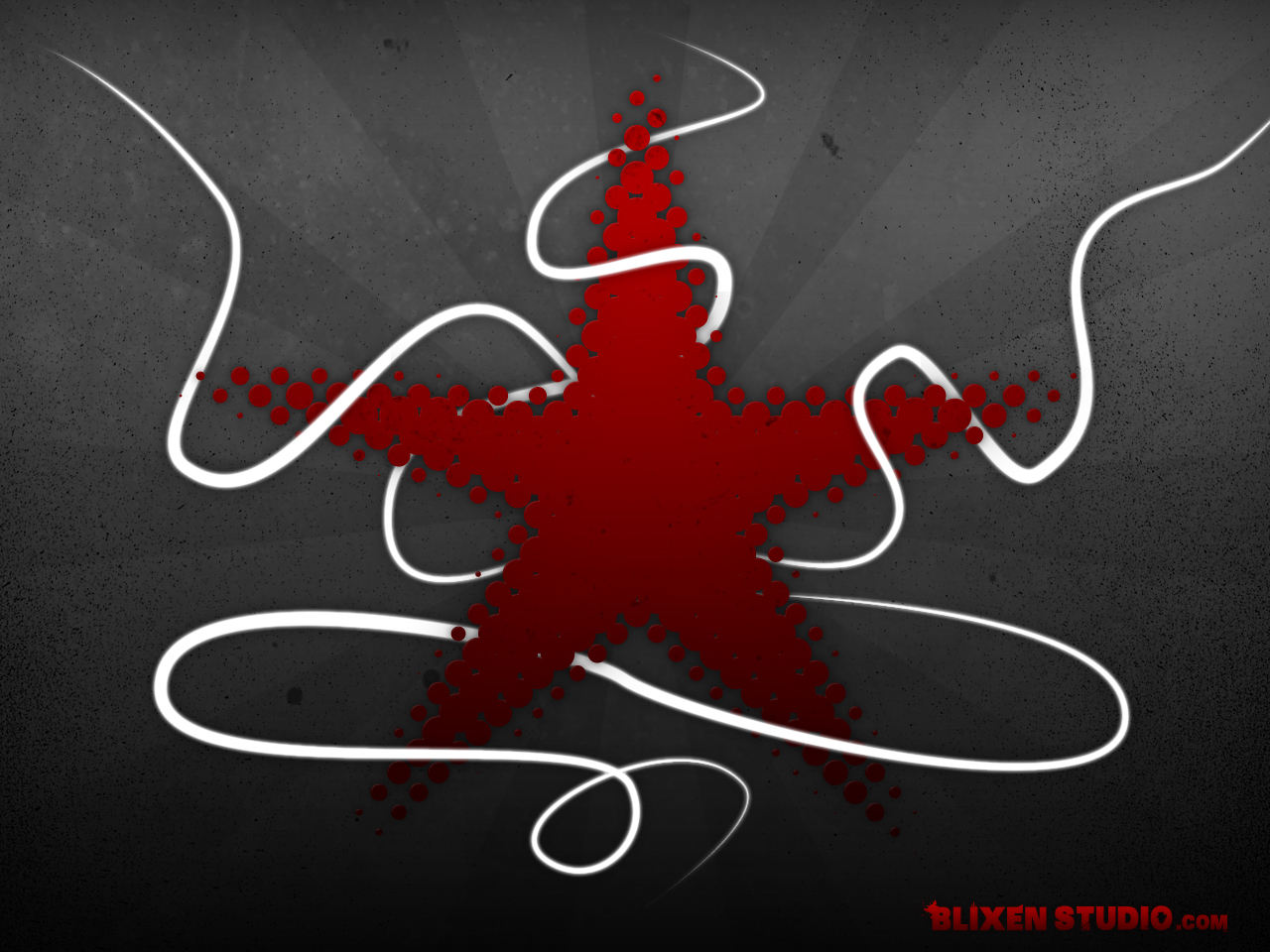 Wallpapers Digital Art Compositions 2D Red Star