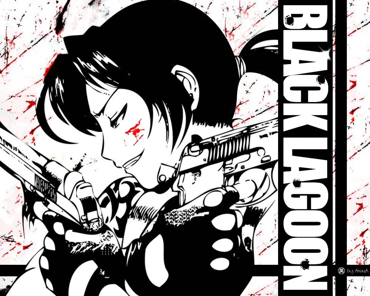 Wallpapers Manga Black Lagoon Lady Carnage