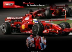 Wallpapers Sports - Leisures Doubl Ferrari Turquie 2007