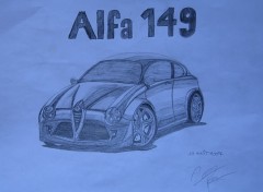 Wallpapers Art - Pencil Remplacante de l'Alfa 147