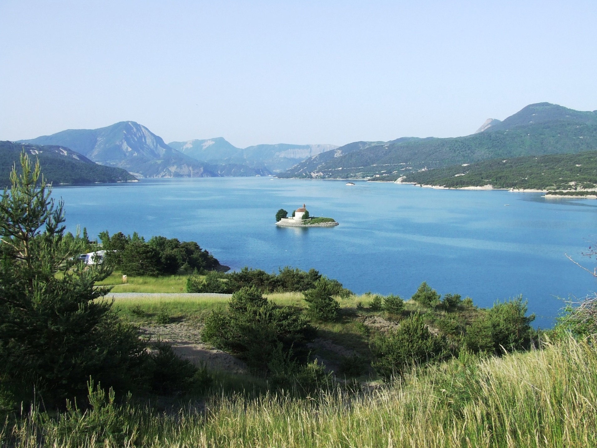 Fonds d'cran Nature Lacs - Etangs lac de Serre Ponon