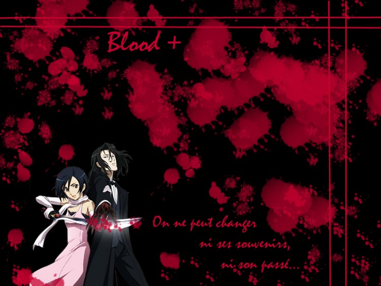 Fonds d'cran Dessins Anims Blood : The Last Vampire Saya et Haji